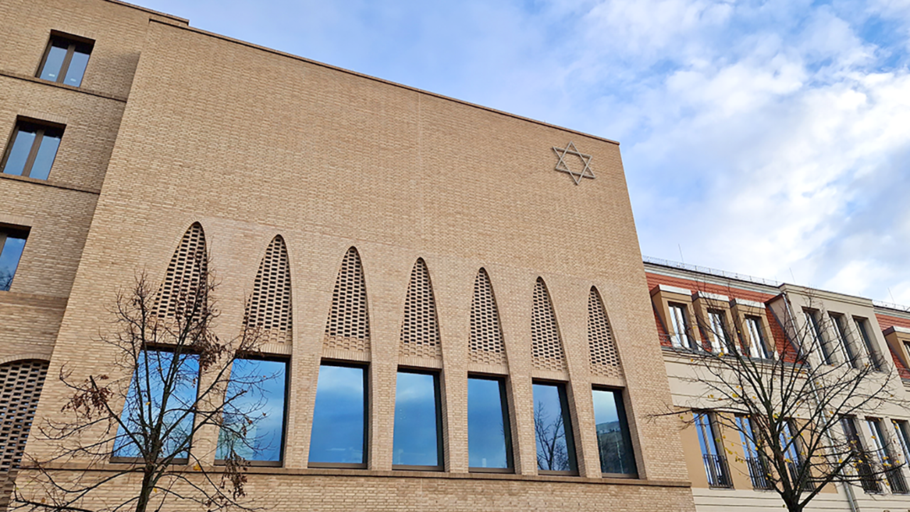 Fassadenansicht Synagogenzentrum Potsdam