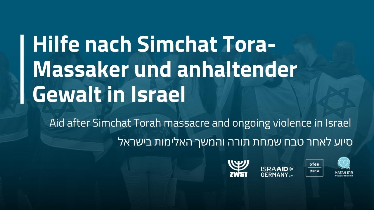 Grafik zur Humanitären Hilfe in Israel