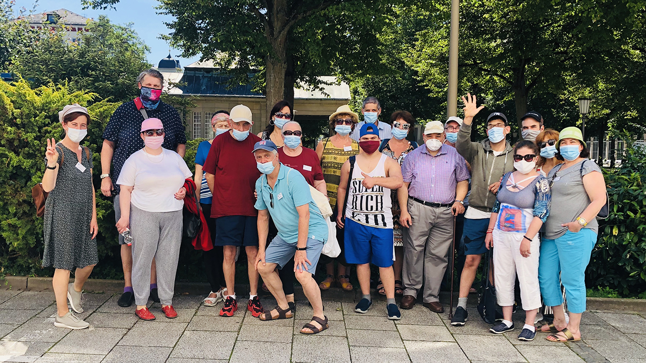 Außenaufnahme: Gesher-Ausflug zu Coronazeiten