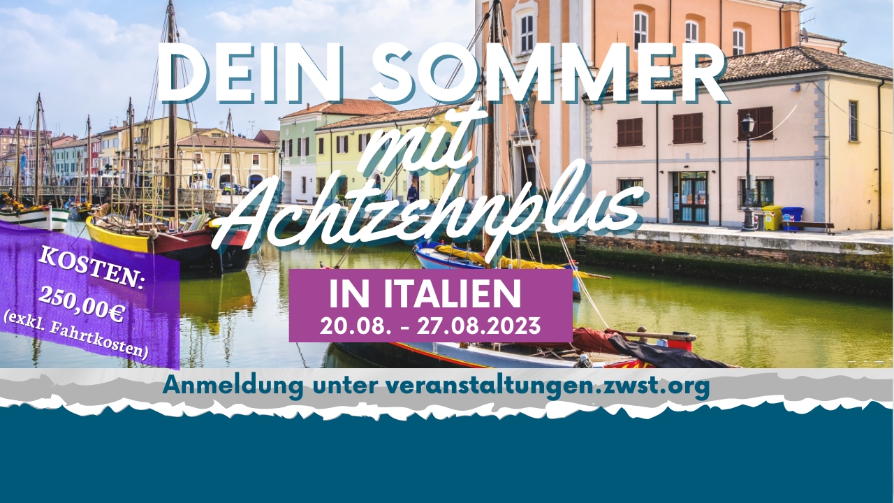 Italienischer Fluss und Gebäude daran