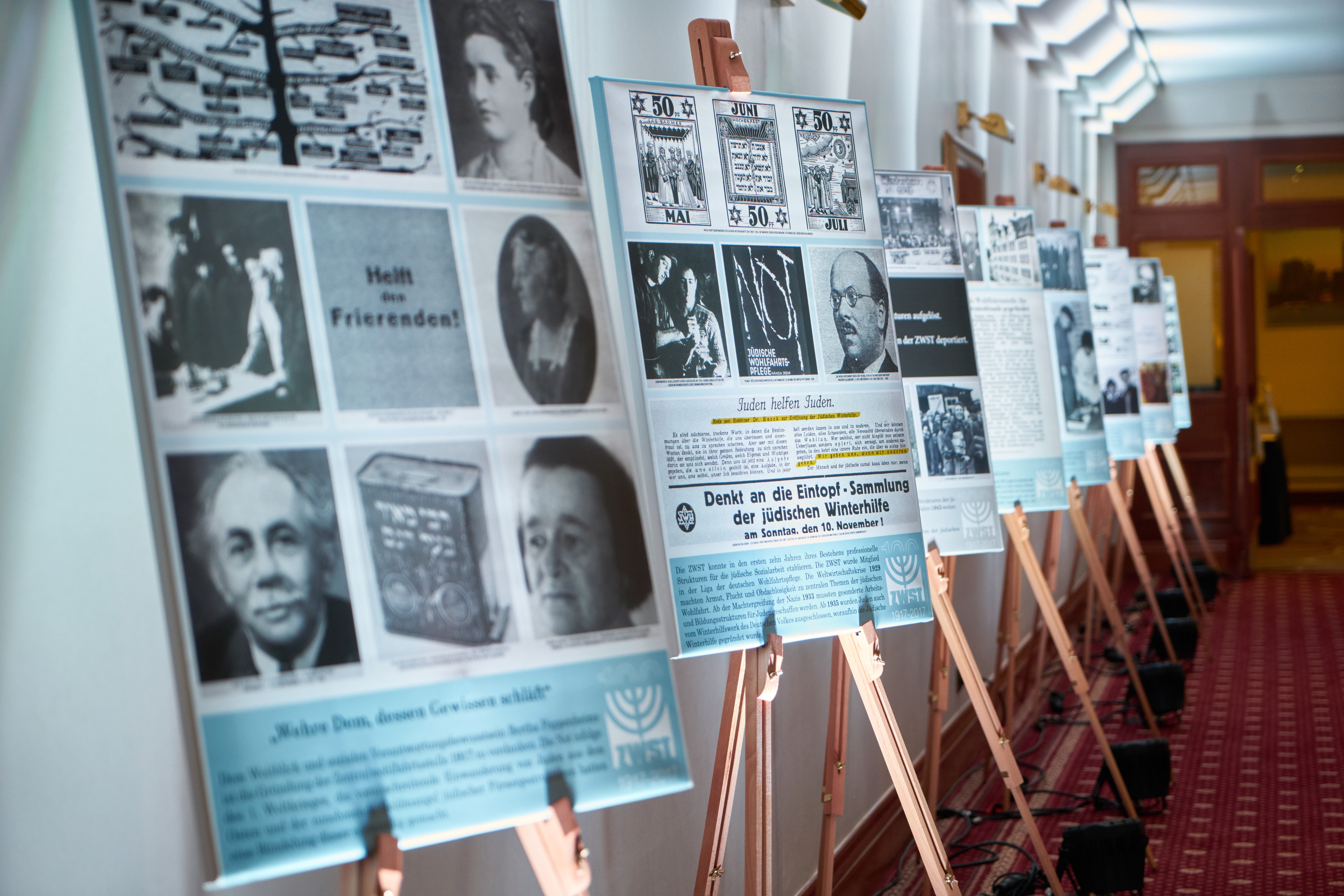 Ausstellung zur Geschichte der ZWST