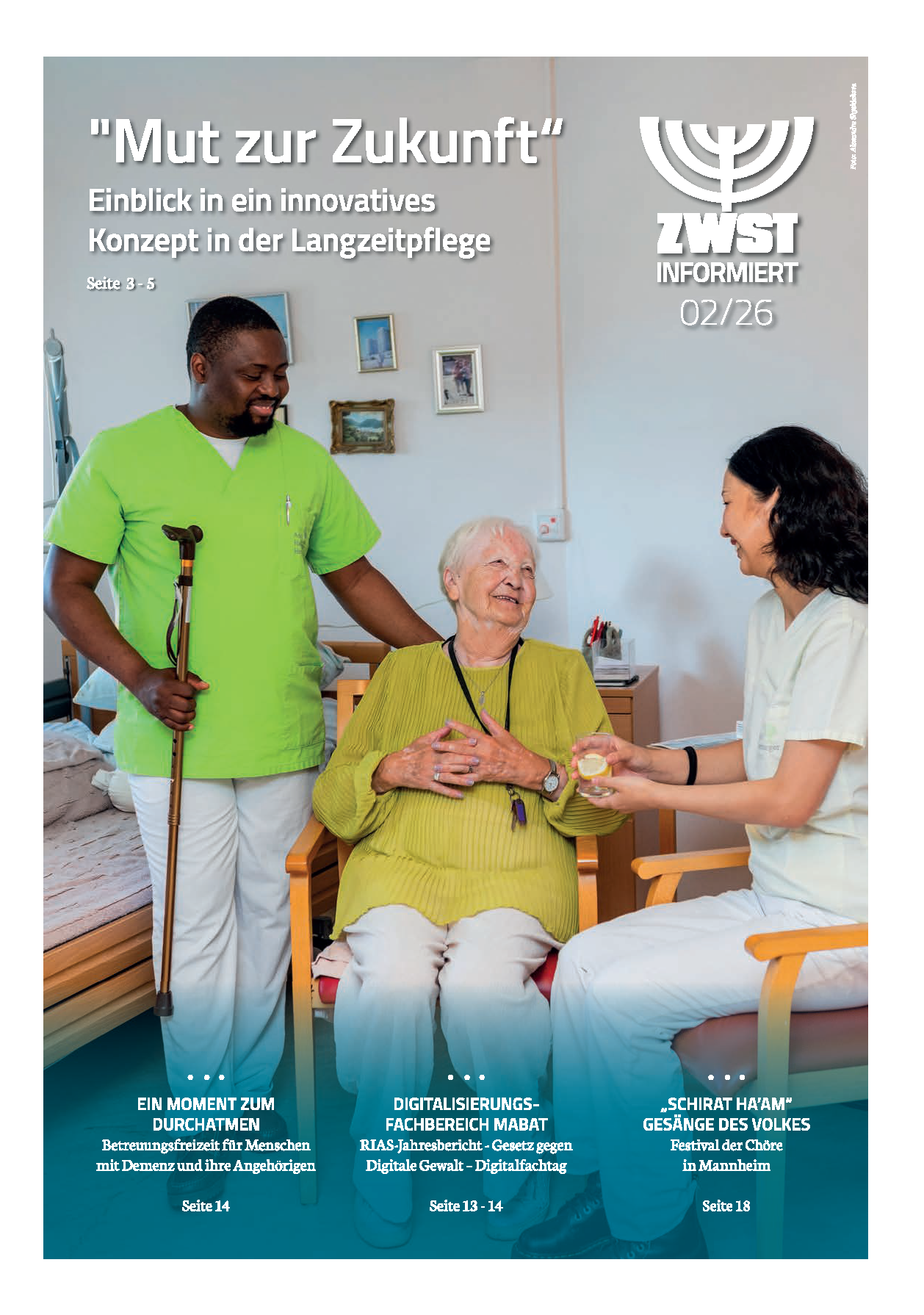 Ausgabe ZWST informiert 02/2026