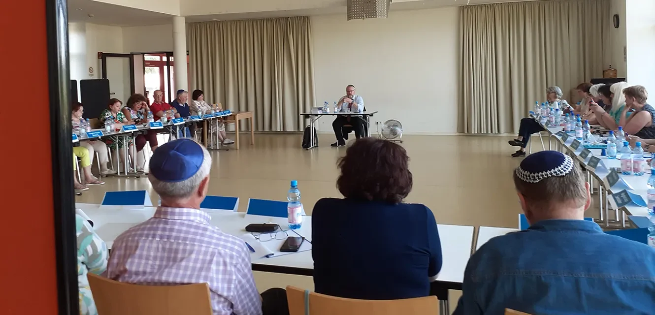 Menschen bei einer Fortbildung