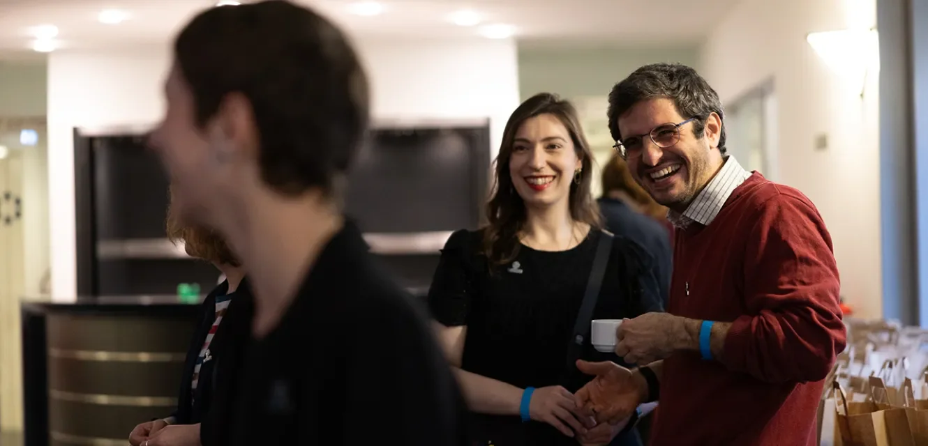 Entspannte Tagungsatmosphäre 