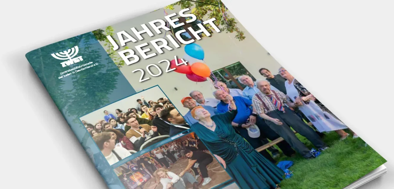 Jahresbericht Cover der ZWST