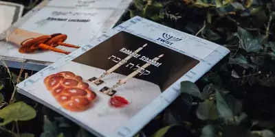 Ansicht eines Gebet-Booklets zu Kabbalat Schabbat