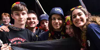 Gruppe von Jugendlichen