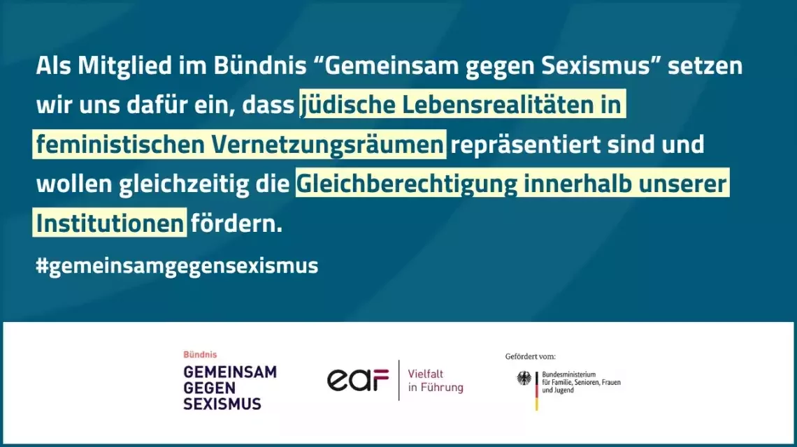 ZWST Statement zum Bündnis gegen Sexismus