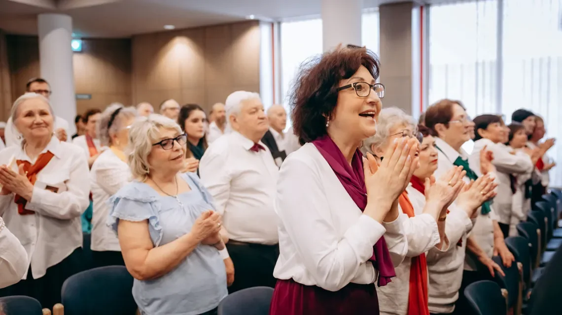 Frauen beim Singen