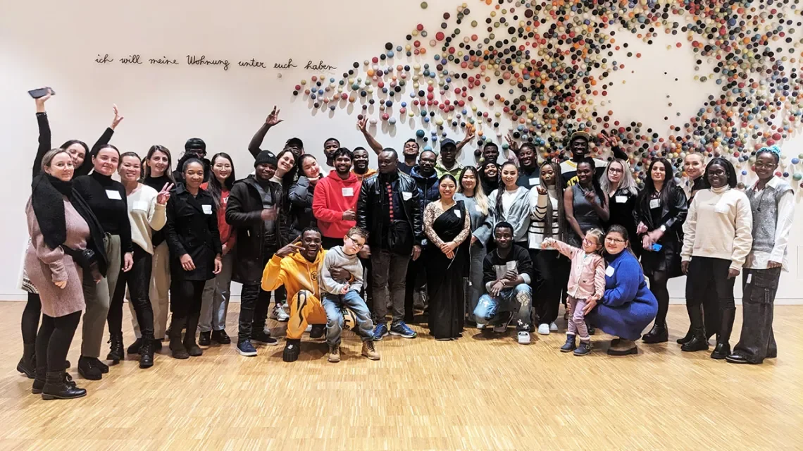 Eine Gruppe Auszubildender