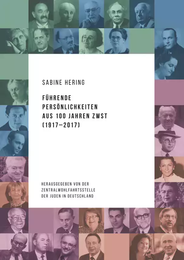 Buch Titelseite Persönlichkeiten aus 100 Jahren ZWST