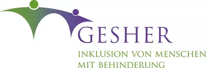Logo Gesher Inklusion für Menschen mit Behinderung
